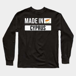 Made In Cyprus - Gift for Cypriot With Roots From Cyprus Long Sleeve T-Shirt